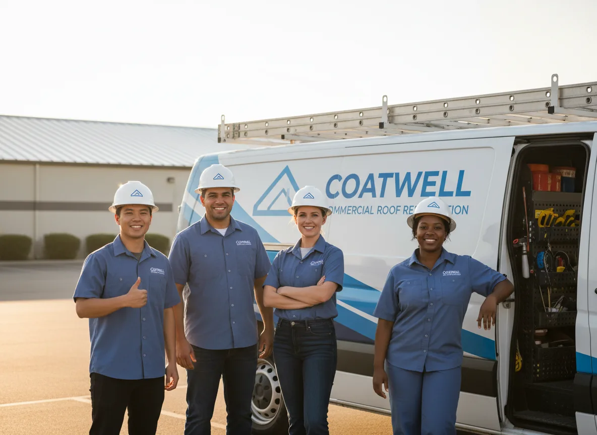 Commercial roof coating company in South Pekin, IL